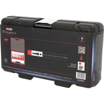 KS TOOLS Kraft-Stecknuss-Satz 911.0902 Image