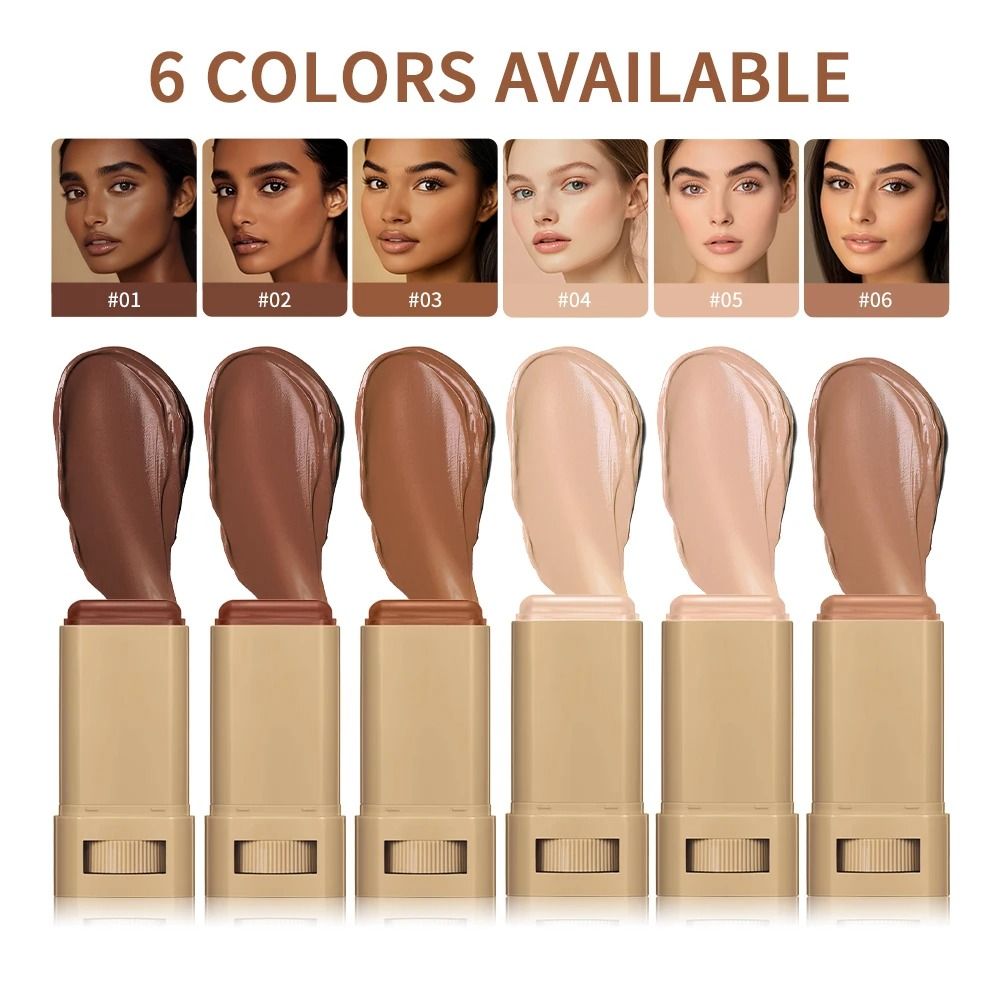 Serum Boosted Skin Tint Foundation Stick With Plumping Coverage 06