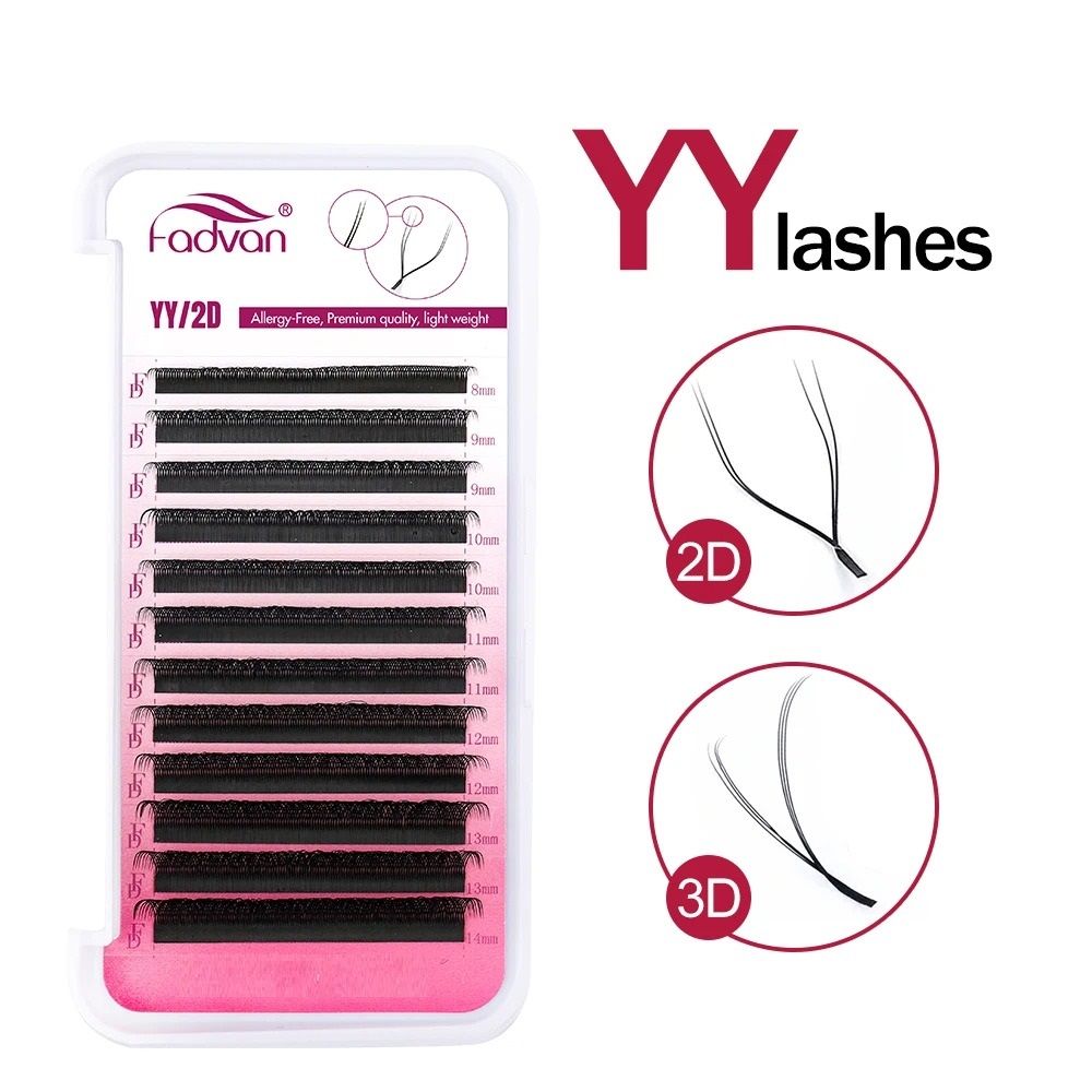 Brazilian Volume YY Geometric Lash Series brown 2d 0.31 0.55 In d