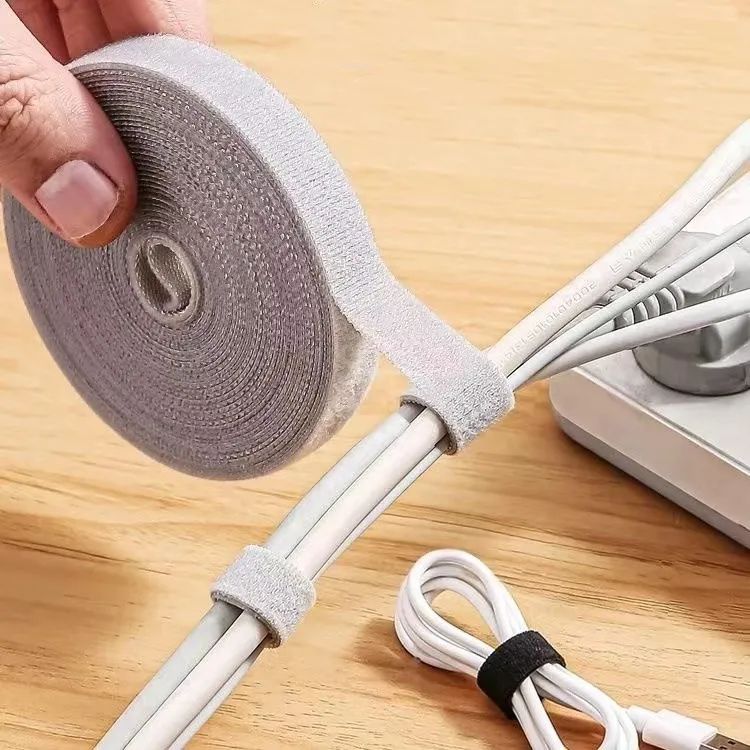 Cable Organizer Cord Winder Ties For Earphones, Mouse, And Phone Chargers, Cable Management Wrap For IPhone Samsung Xiao blue 9.84 Ft