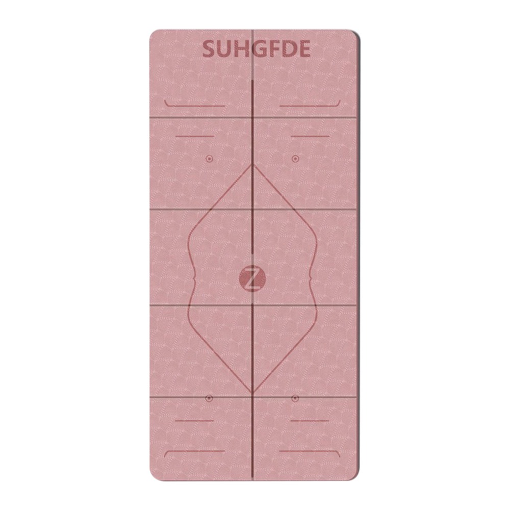 Foldable High Density Gymnastics Mat, Thick Eco Friendly Pilates Gym Sports Equipment pink