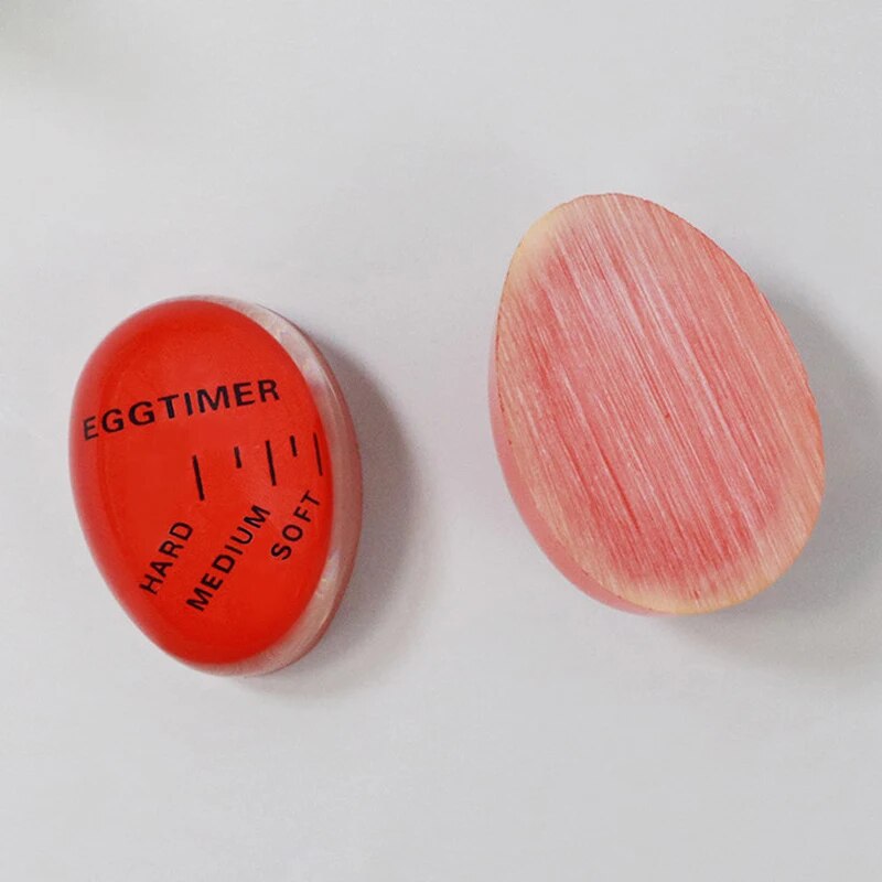 Eco Friendly Resin Egg Timer For Perfect Boiled Eggs Color Changing Red Timer For Soft & Hard Boiled Eggs Eco Friendly Resin Egg Timer For Perfect Boiled Eggs Color Changing Red Timer For Soft & Hard Boiled Eggs
