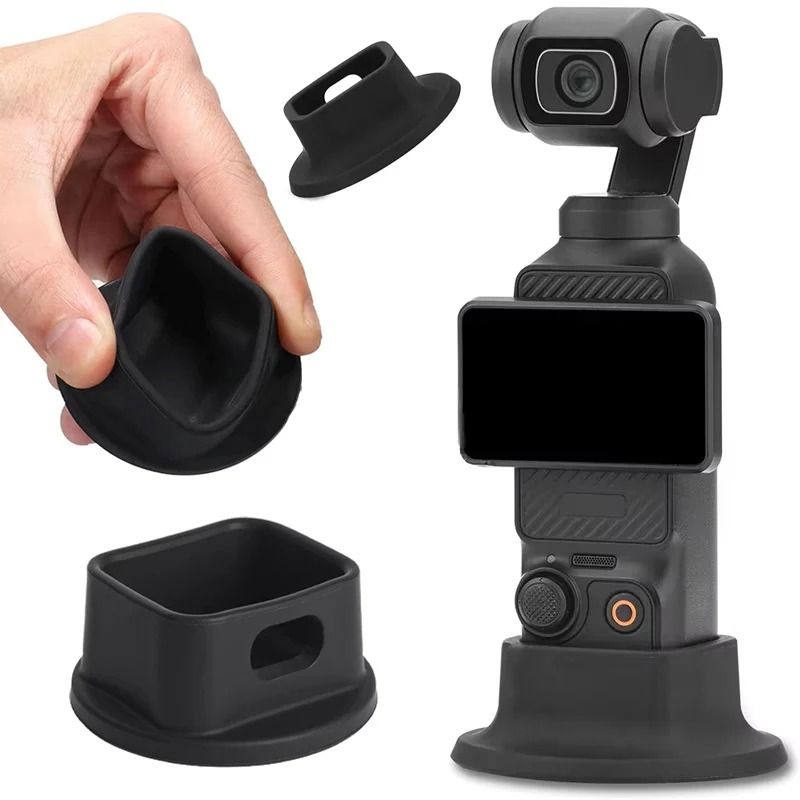 Anti Slip Silicone Desktop Base Stand For DJI Pocket 3 Camera Anti Slip Silicone Desktop Base Stand For DJI Pocket 3 Camera