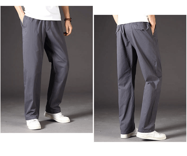 TrailFlex Mens Cargo Pants Breathable Cotton Work Joggers xxl 85 95kg 7