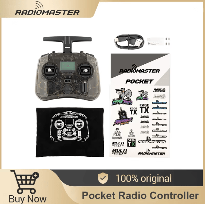 Radiomaster Pocket Hall Gimbal RC Transmitter With Foldable Antenna j