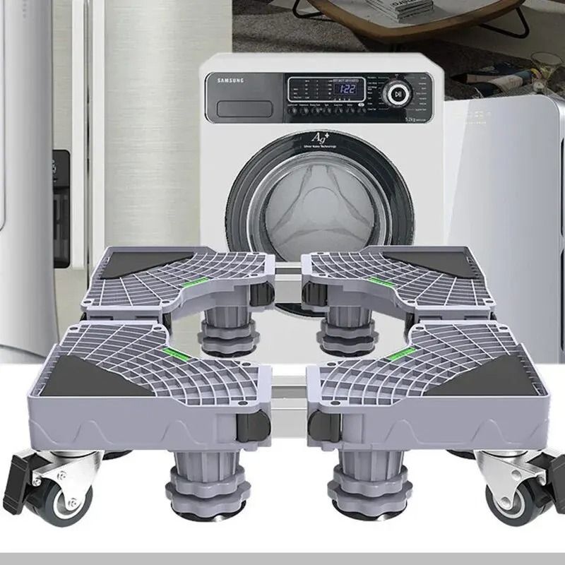 Universal Adjustable Washing Machine Stand Base For Refrigerator And Dryer Support standard 12 Legs