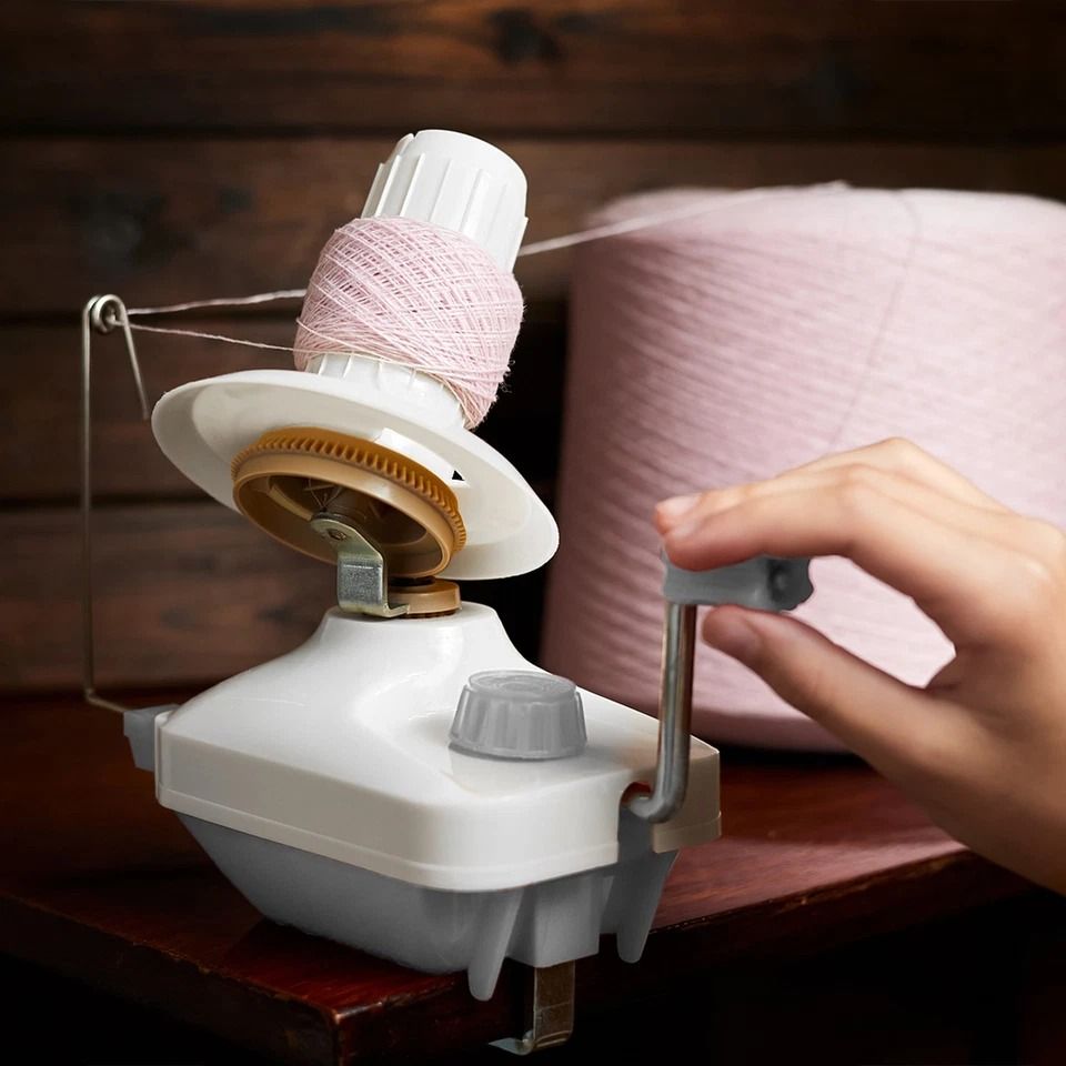 Portable Manual Yarn Ball Winder, Hand Crank Knitting Organizer For Sewing, Crochet, Weaving, And DIY Projects Portable Manual Yarn Ball Winder, Hand Crank Knitting Organizer For Sewing, Crochet, Weaving, And DIY Projects