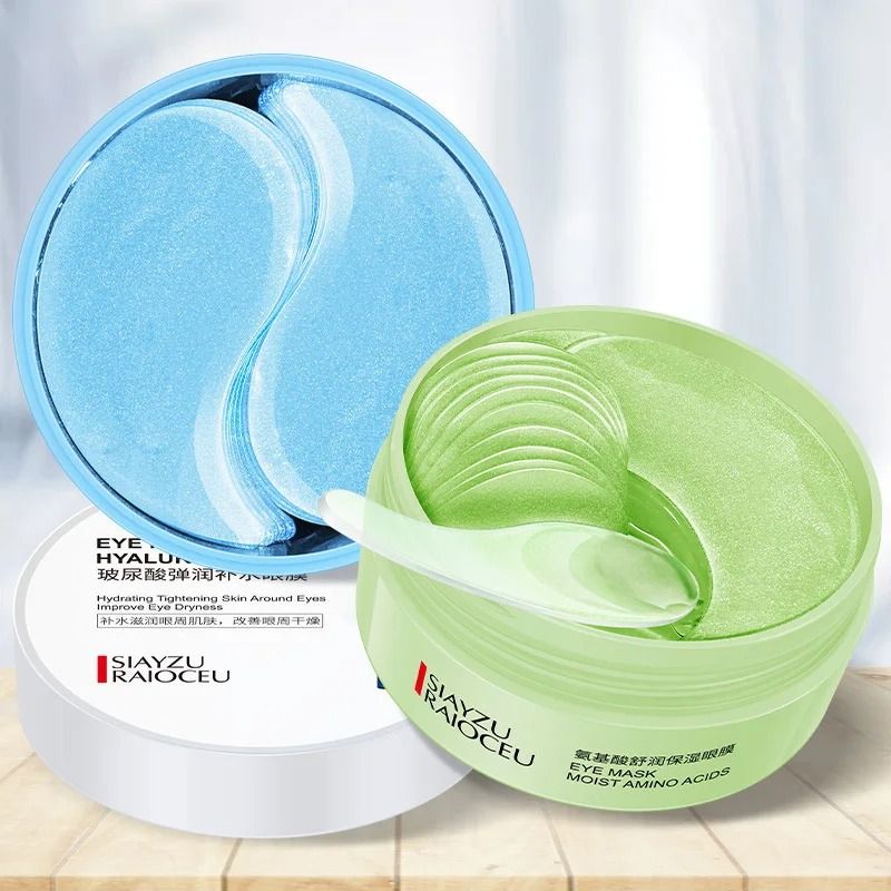 Hyaluronic Acid Crystal Collagen Eye Mask Patches 60pcs hyaluronic Acid 2 Box