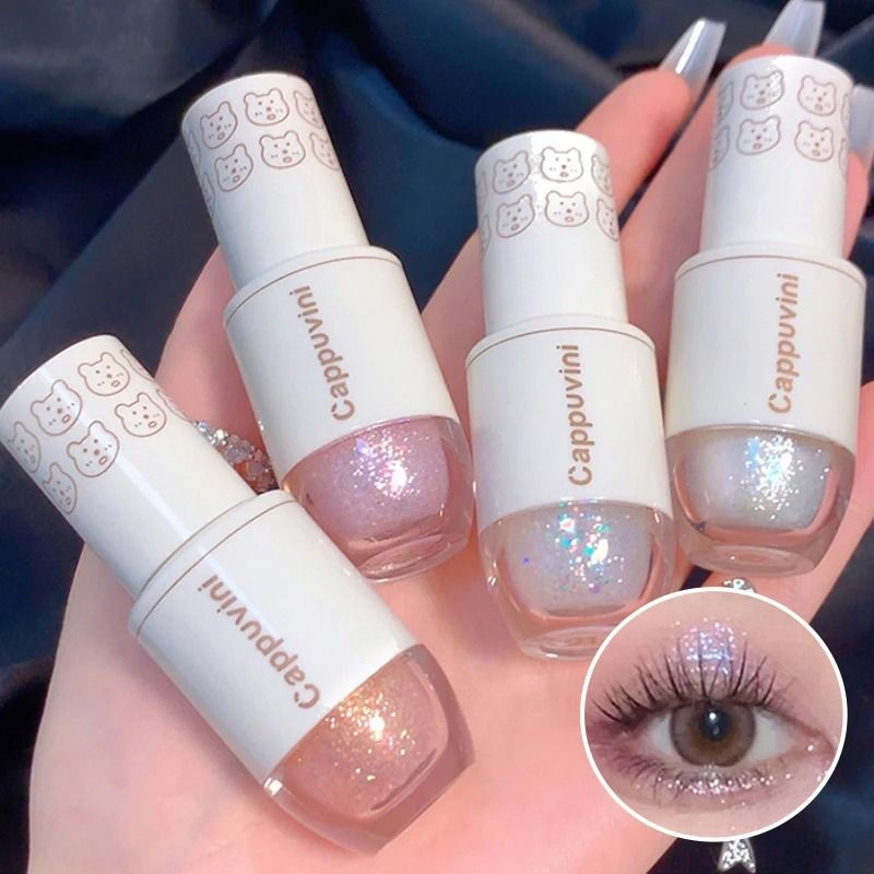 Cappuvini Star Dots Liquid Eyeshadow Pearlescent Glitter Shine 03