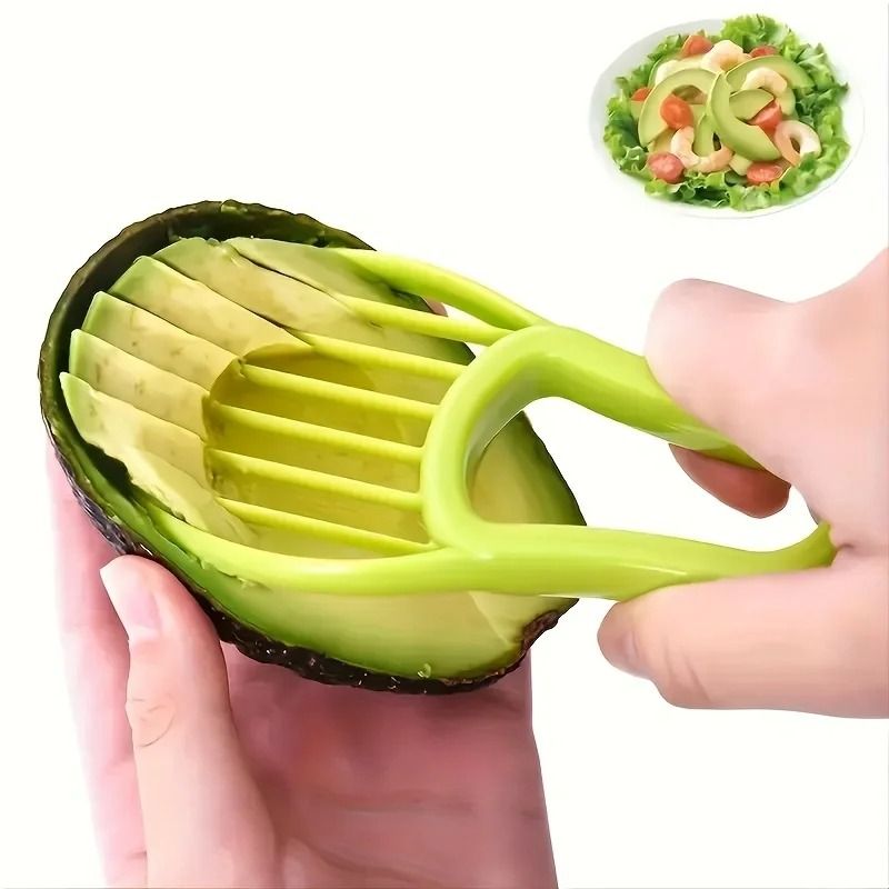 Multifunctional 3 in 1 Avocado Slicer Essential Tool For Home, Kitchen & Outdoor Camping Multifunctional 3 in 1 Avocado Slicer Essential Tool For Home, Kitchen & Outdoor Camping