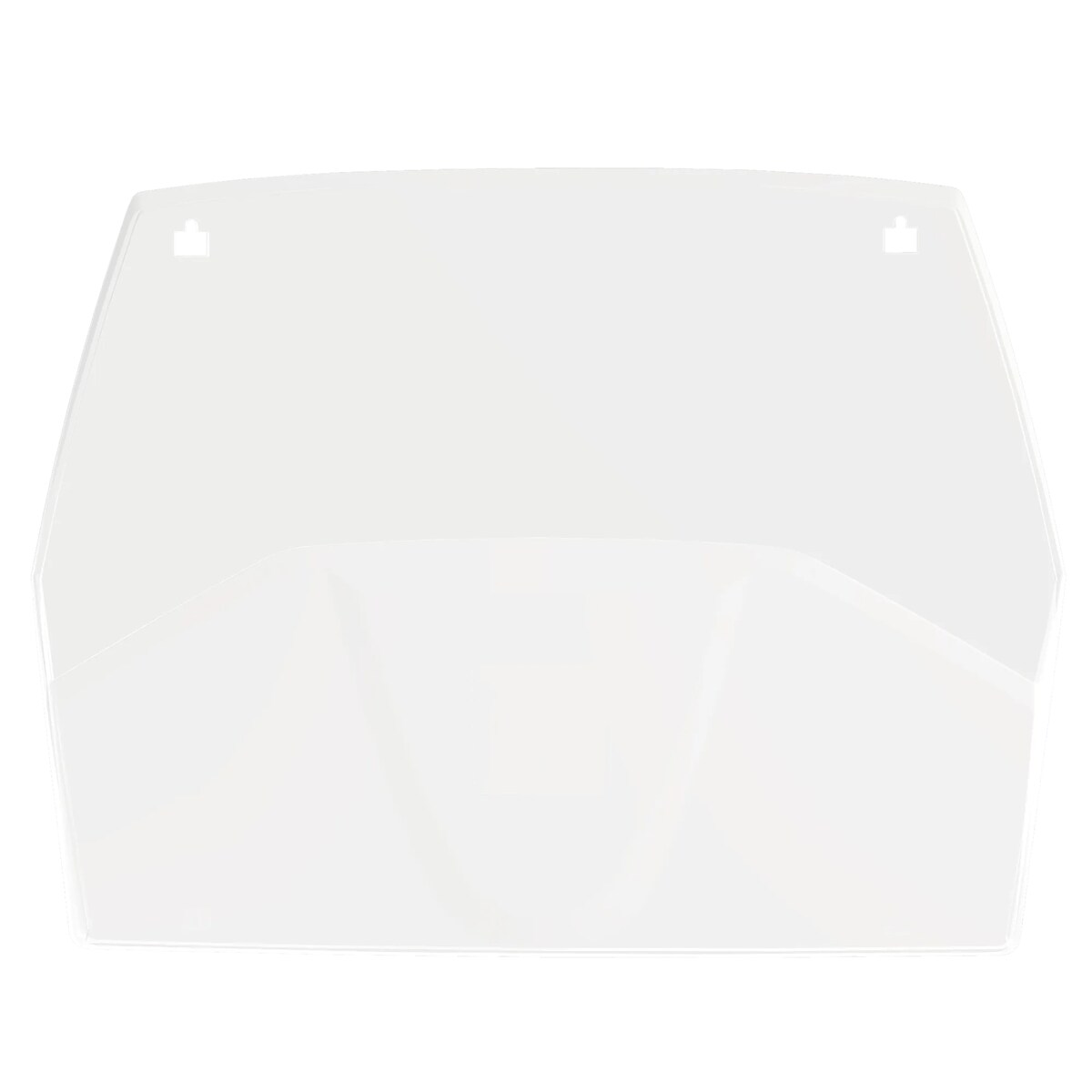 Exacompta 61123D 3x Wandprospekthalter horizontal, 1 Fach, 72x382x289 mm, Crystal Kristall Image