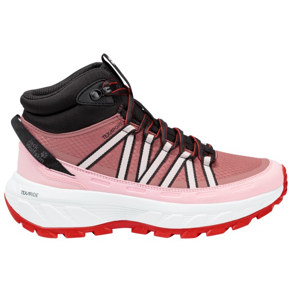 Jack Wolfskin - Women's Wild Hike Texapore Mid - Wanderschuhe 39,5 | EU 39,5 rosa