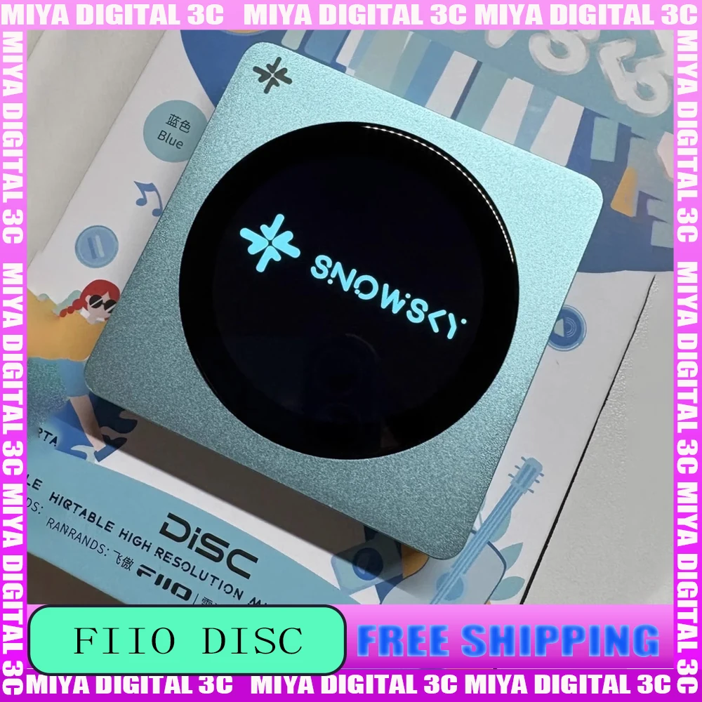 Fiio Snowsky disque lecteur MP3 Portable 2T TF haute résolution HIFI qualité sonore lecteur de musique Bluetooth5.4 WiFi USB AUDIO Support SPDIF