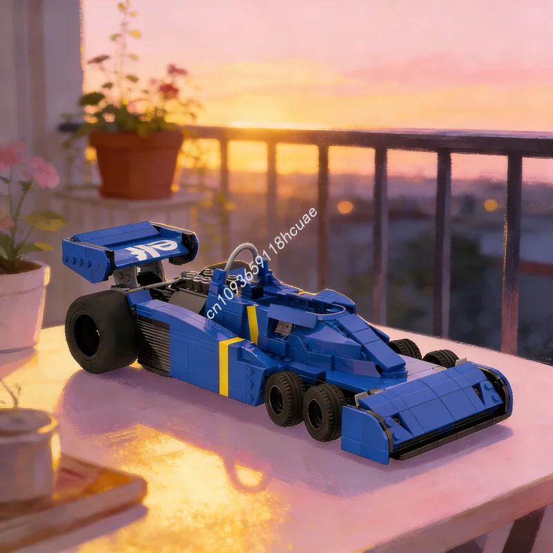 808-teiliges MOC Tyrrell Icons Modellbausatz Spielzeug Konstruktion DIY Weihnachtsgeschenke Bildungs-Bausteine Kreative Idee Image