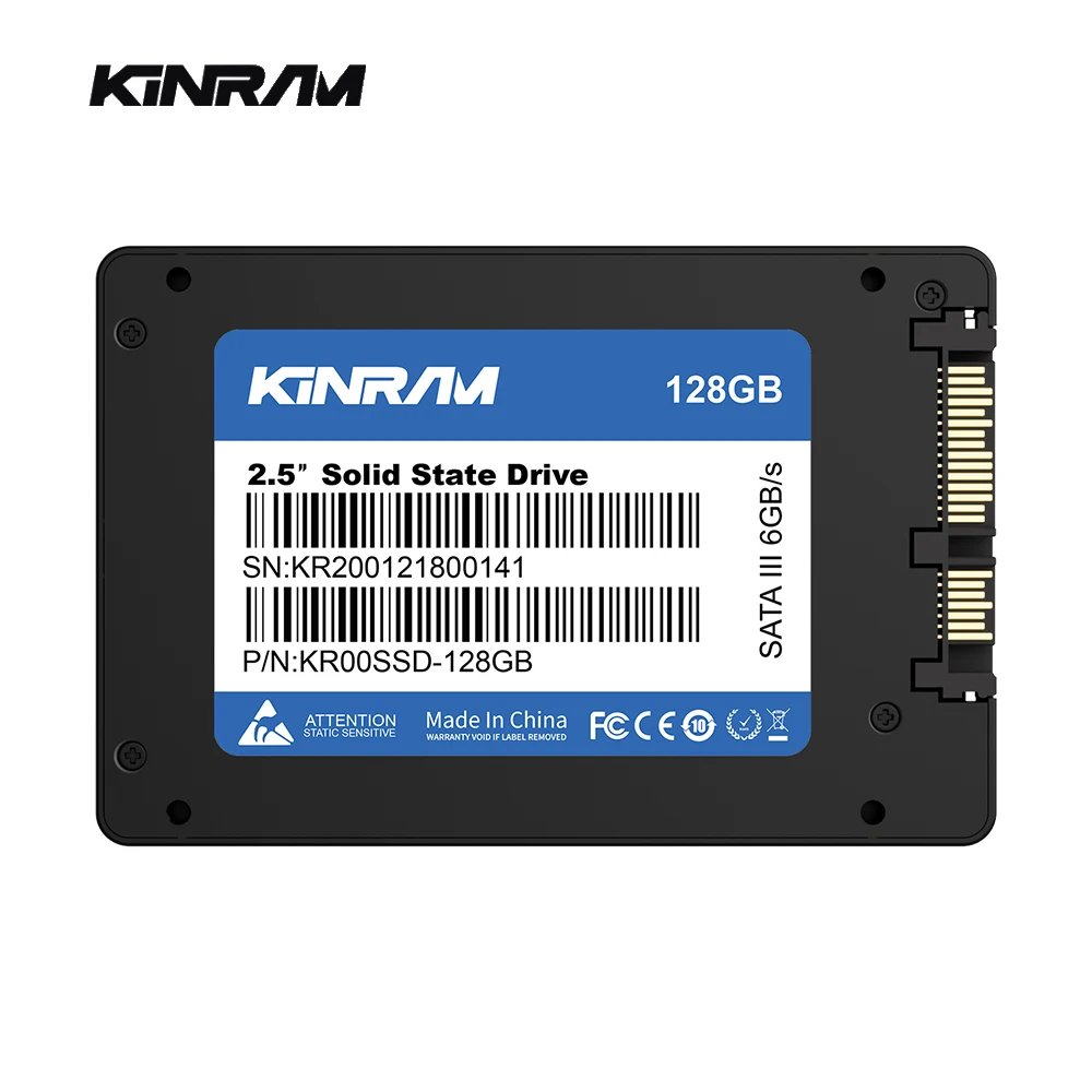 KinRam 256GB SSD 512GB 64GB 2,5 Zoll SATA 3 PC Desktop-Festplatte 120GB 128GB 240GB HDD Interne SATA3 Solid-State-Laufwerke für Laptops Image