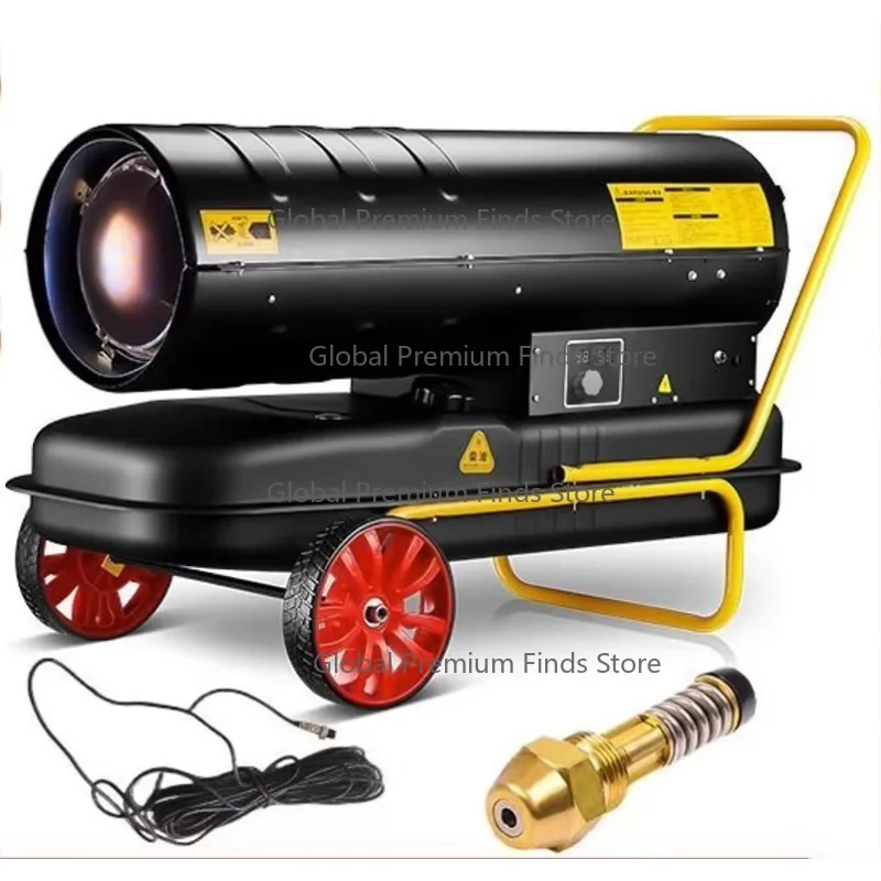 Hochwertiger 30 kW D-iesel-Öltrockner, hitzebeständiger Kraftstoff-Heizlüfter, OEM, anpassbares Warmluftgebläse für Raumheizung Image