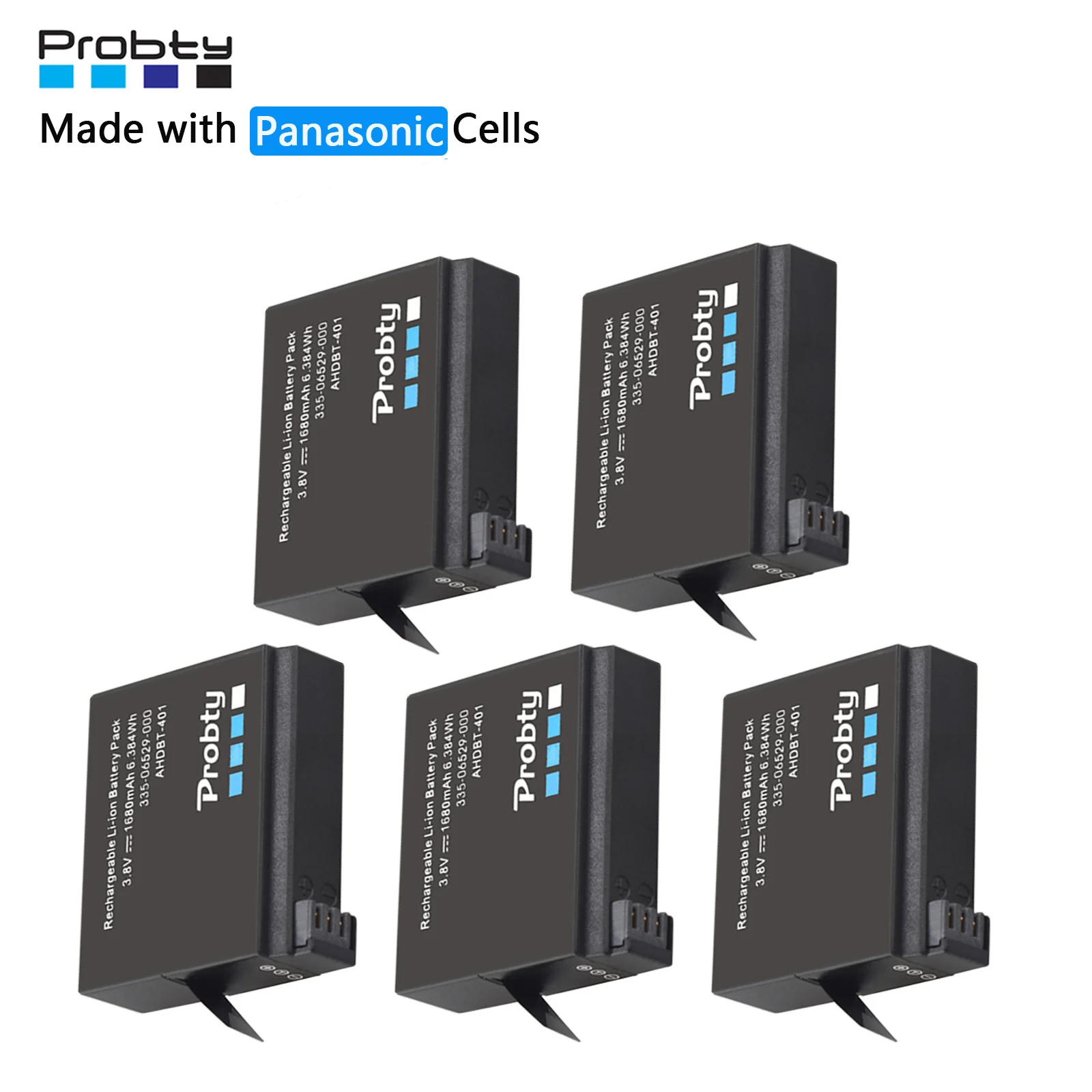 1680 mAh Hero 4 Hero4 Batterie für Gopro Hero 4 Batterien Go Pro Hero4 bateria AHDBT 401 Action kamera Zubehör Image