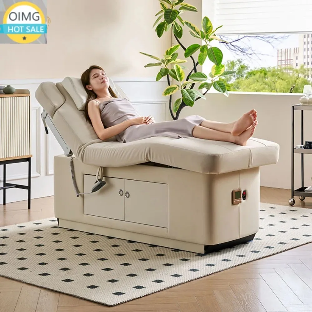 Lits de beauté électriques modernes, lit de spa chauffant, table de massage électrique, lits de table de massage pour salon de beauté, table de massage Master