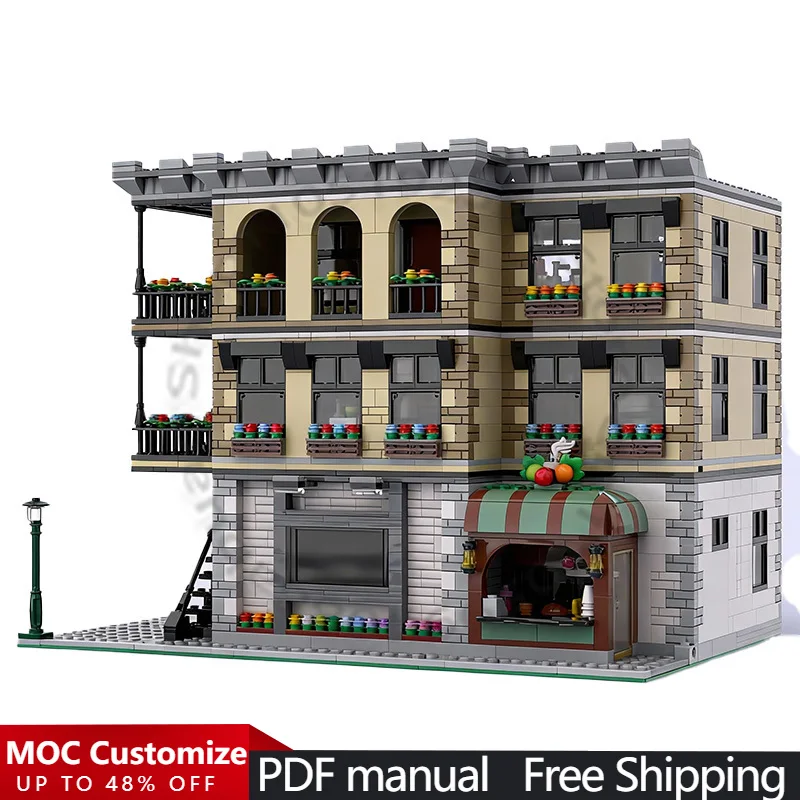 4154-teiliges Konstruktions-SitCom-Set MOC Anpassbare Modulare Bausteine Beliebtes Einfaches Technologie-Bausteine-Set DIY Montage-Spielzeug Geschenk Image