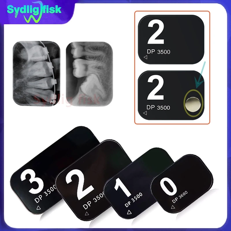 1Pcs Dental Röntgen Phosphor Platten Digitale Röntgen Sensor Imaging Scanner Platte Intra Oral Bild Phosphor Lagerung Platten zahnmedizin Image