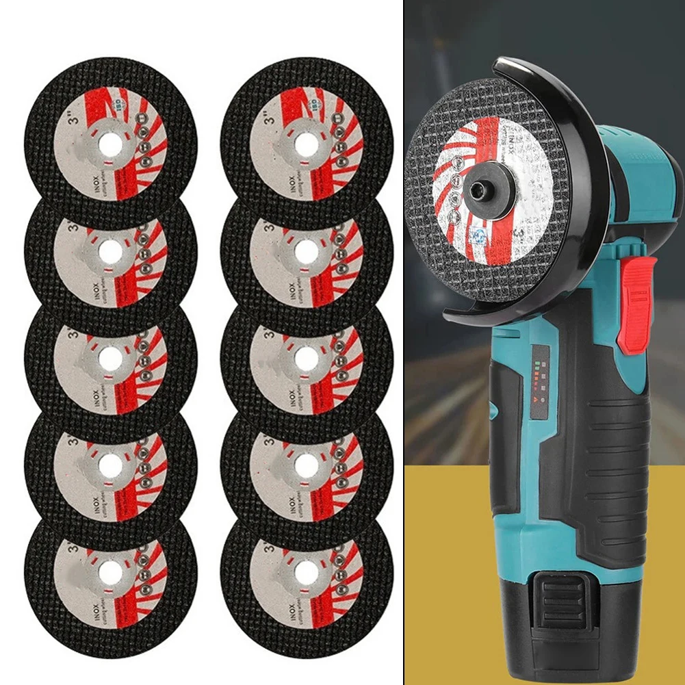 10 Stück 75mm Kreissägeblätter aus Kunstharz, Mini-Trennscheiben, Schleifscheiben aus Kunstharz für Winkelschleifer-Zubehör Image