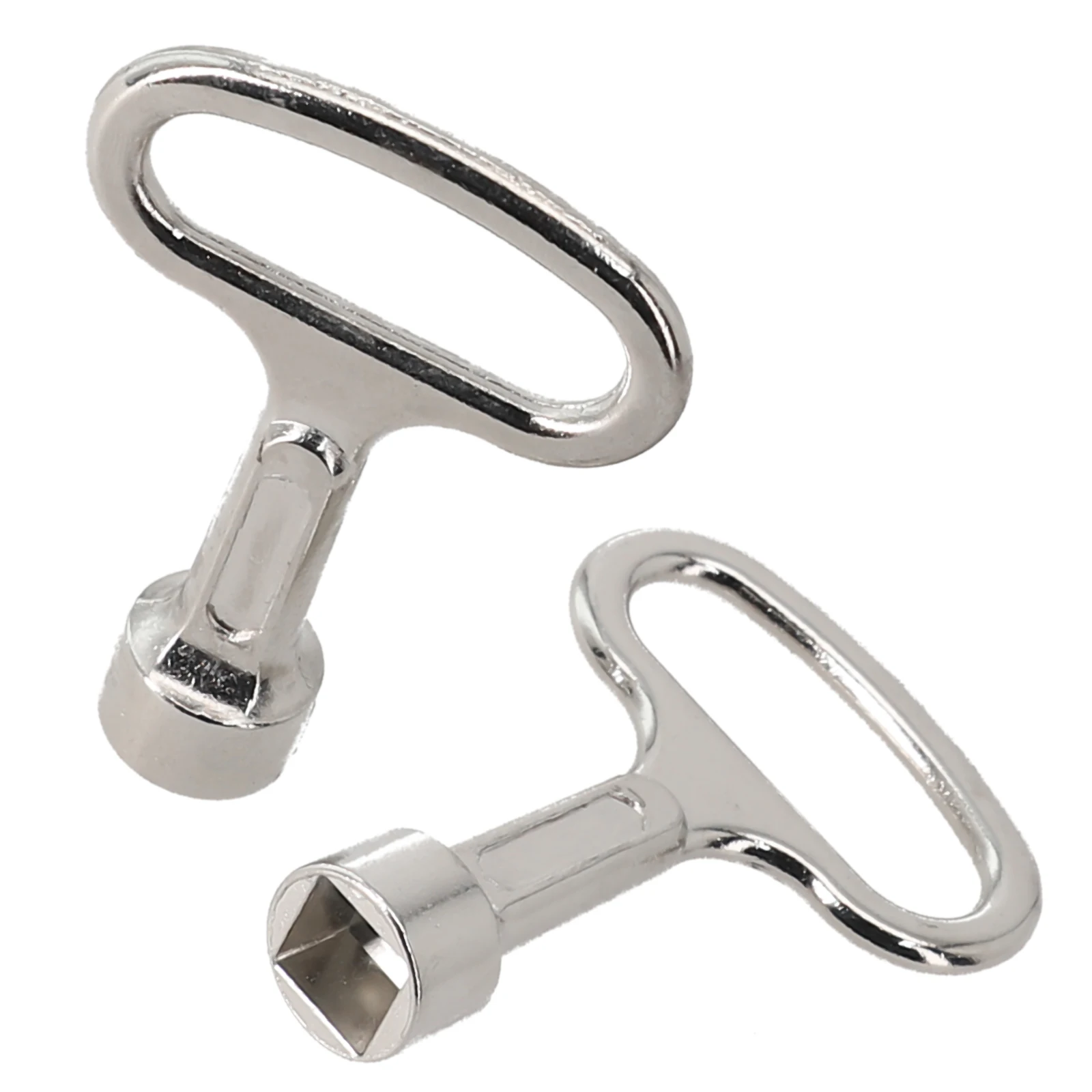 3 teil/los Platz Schlüssel Schlüssel Heizung Vent Schlüssel Edelstahl Elektrische Schrank Türschloss Drehen Zunge Sperre Wasserhahn 8mm vent Schlüssel Image