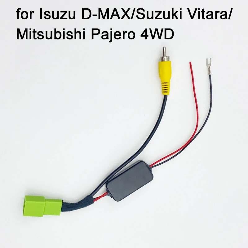 5-polig für Isuzu D-MAX/Suzuki Vitara/Mitsubishi Pajero 4WD. Original werkseitiger automatischer Kamera-Videoausgang. Rückfahrkamera-Adapter Image