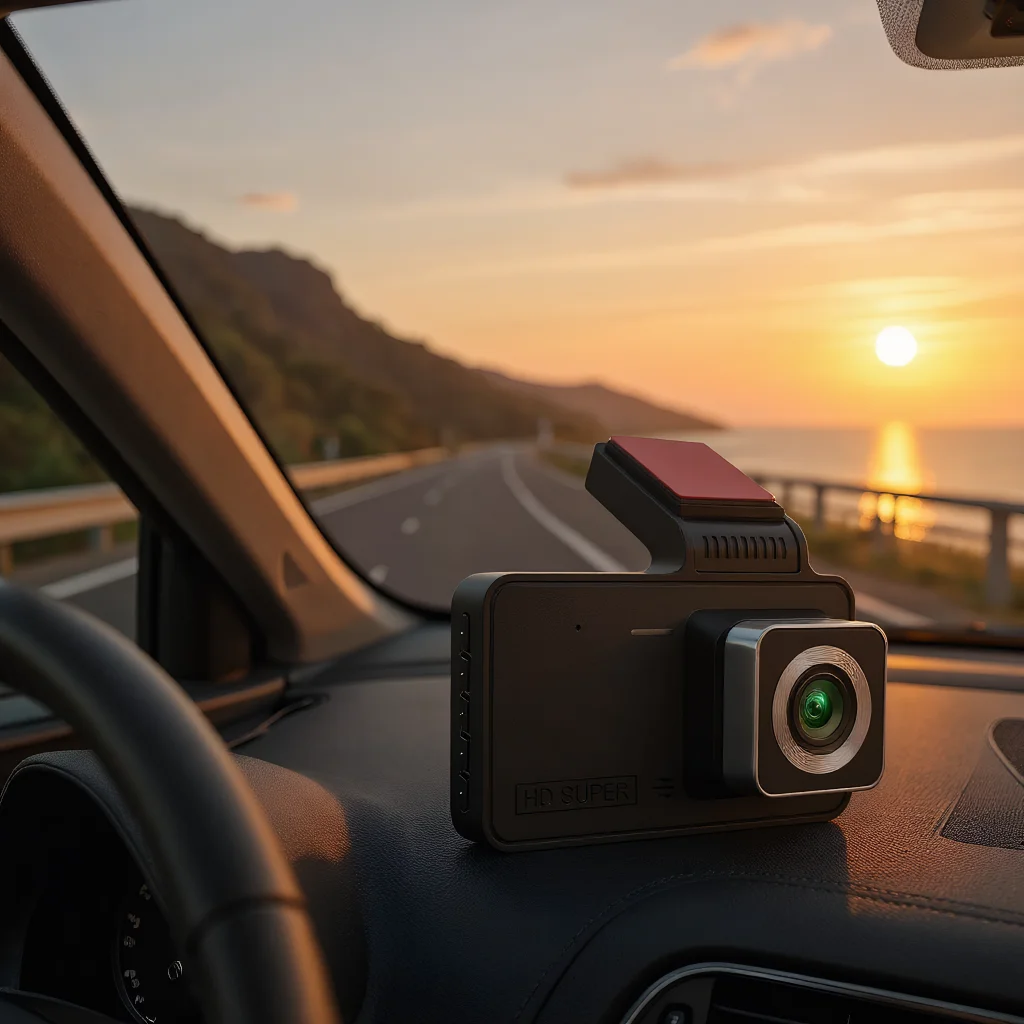 Dashcam Vorder- und Rückfahrkamera Videorecorder Dual Lens Auto DVR Zyklusaufzeichnung Nachtsicht G-Sensor 1080P Dashcam 4 Zoll Image
