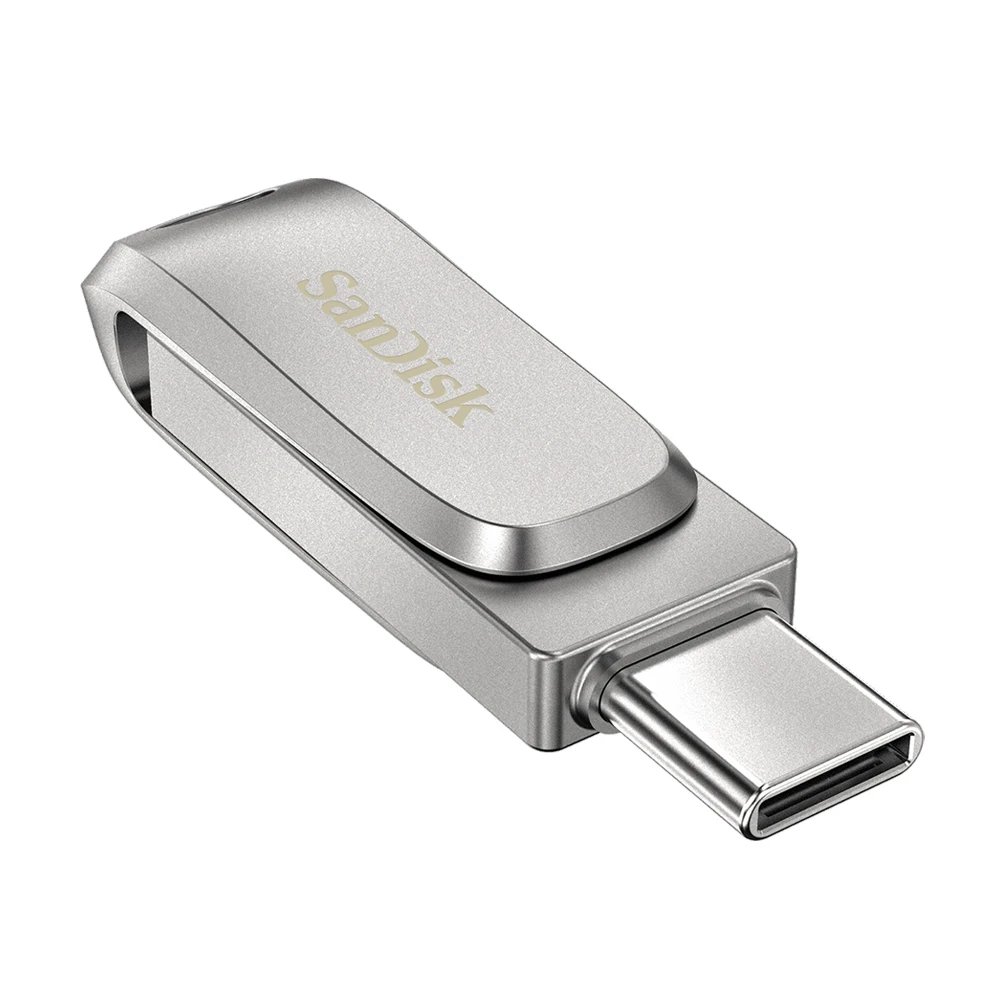 SanDisk SDDDC4 Ultra Luxe USB 3.1 Flash-Laufwerk 32GB Typ C 64GB Dual-Pendrive 128GB 256GB 512GB 1TB Metall Typ A OTG Flash-Laufwerk Image
