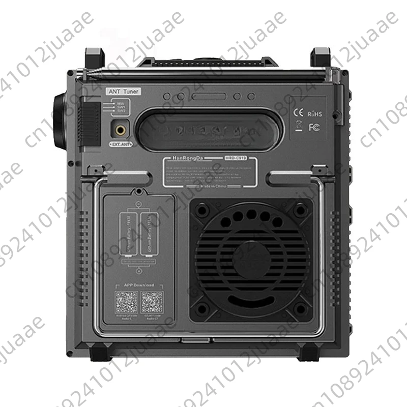 HRD-C919 AIR FM MW SW Kurzwellen VHF UHF WB Multiband-Radio Tragbares Luftfahrtband-Radioempfänger mit 5000mAh Akku Image