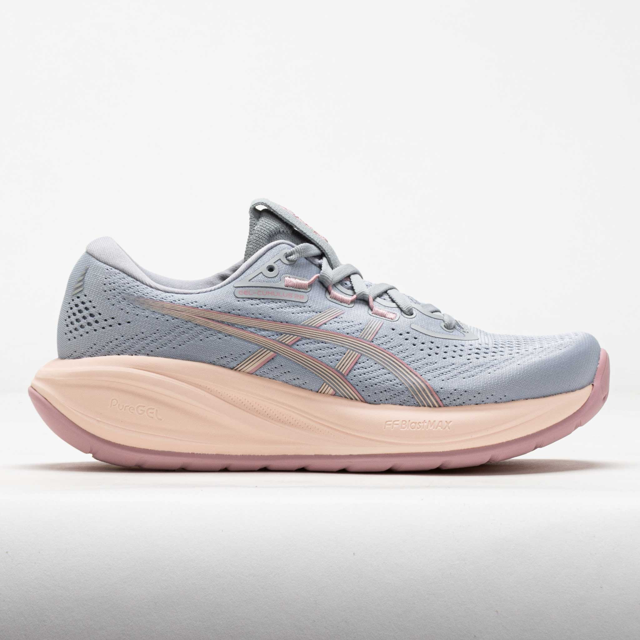 ASICS GEL-Cumulus 28 Women's Running Shoes Peidmont Grey/Pearl Pink