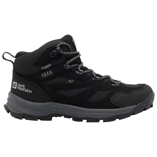 Jack Wolfskin - Kid's Vojo Tour Texapore Mid - Multisportschuhe 33 | EU 33 schwarz