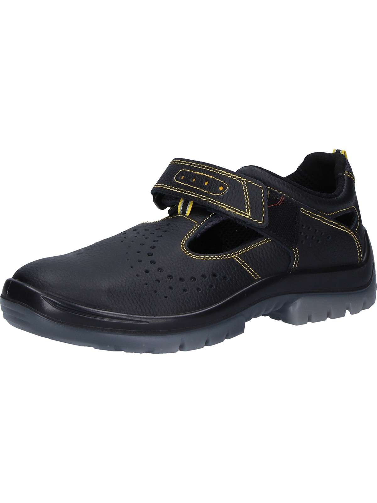 Sicherheitsschuh CANADIAN LINE "Sicherheitsschuhe Lama" Gr. 41, schwarz, 41, Obermaterial: 50% Rindsleder Leather cow. 50% Lammleder LEL., Schuhe