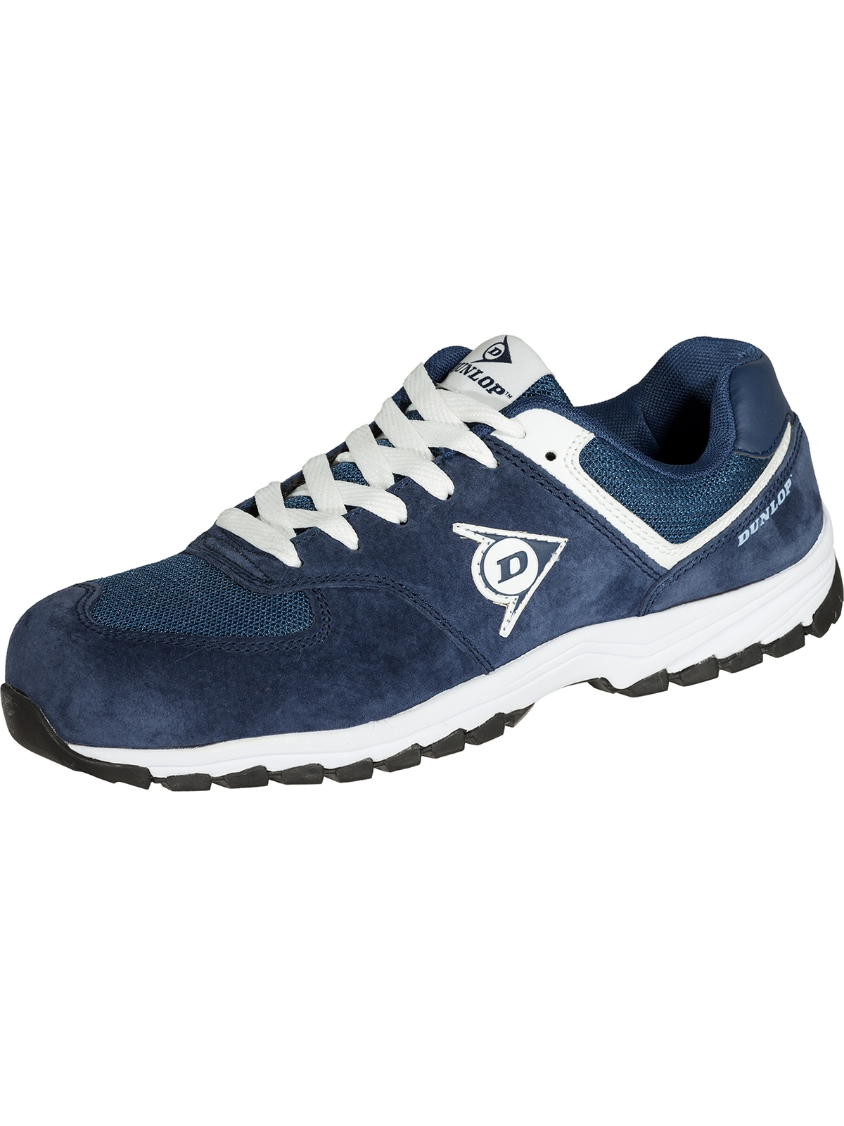 Sicherheitsschuh DUNLOP WORKWEAR "Sicherheitsschuhe Flying Arrow marine S3" Gr. 45, blau (marine), 45, Schuhe