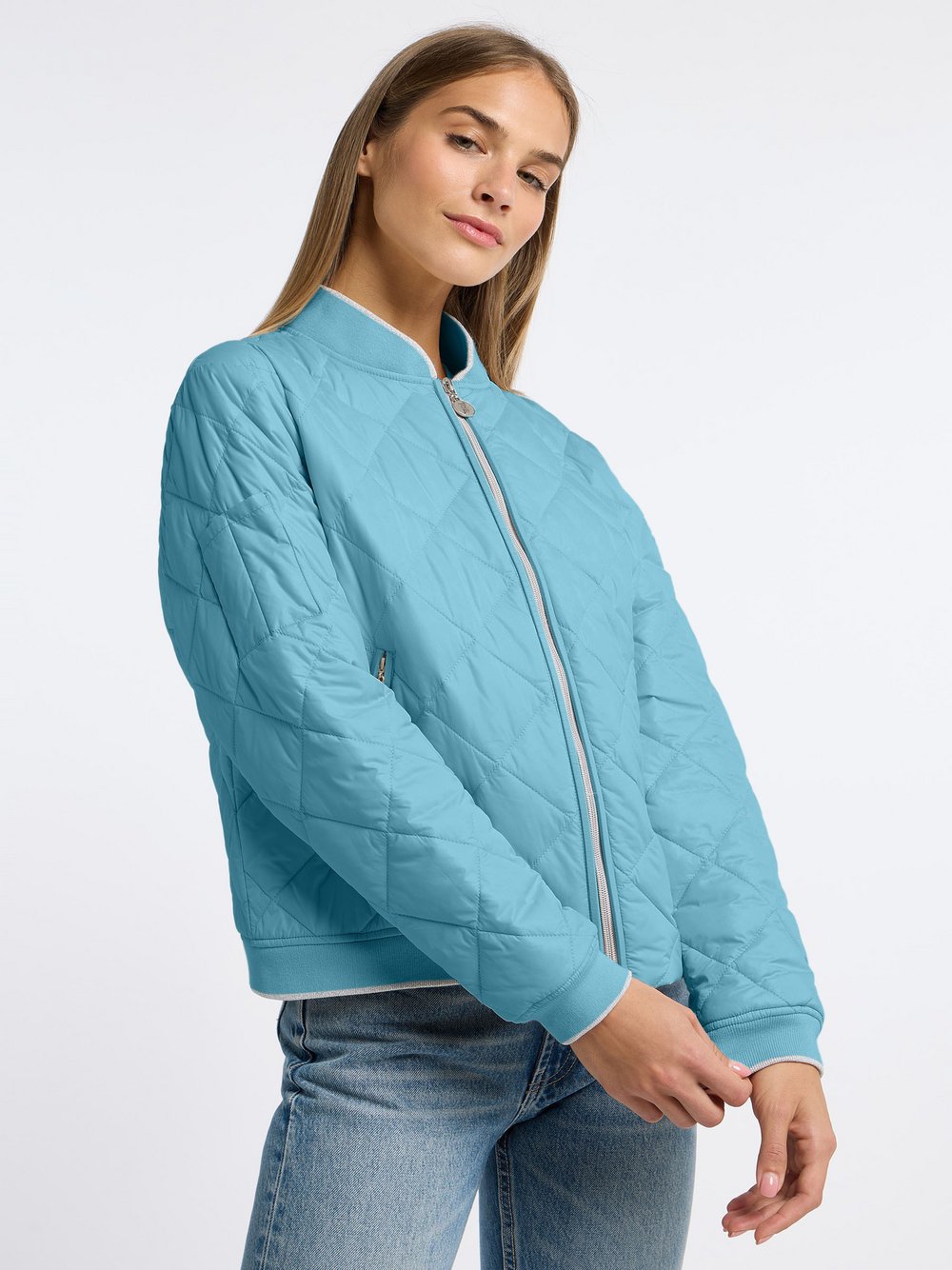 Frieda & Freddies Blousonjacke Damen hellblau, 42 Image