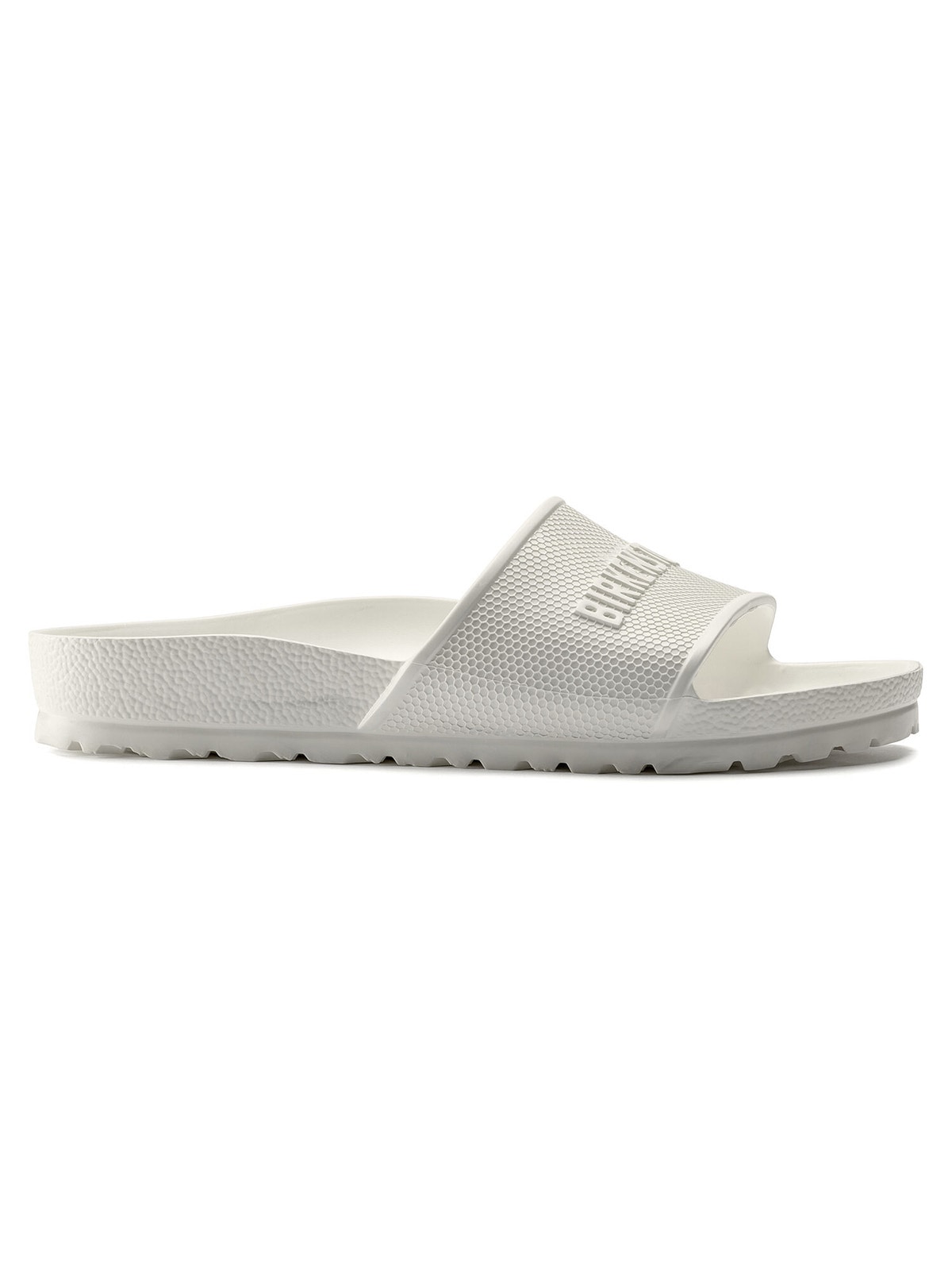 Sandale BIRKENSTOCK "Freizeitschuhe 1015399 Birkenstock Barbados", Damen, Gr. 36, weiß, Schuhe Sandale