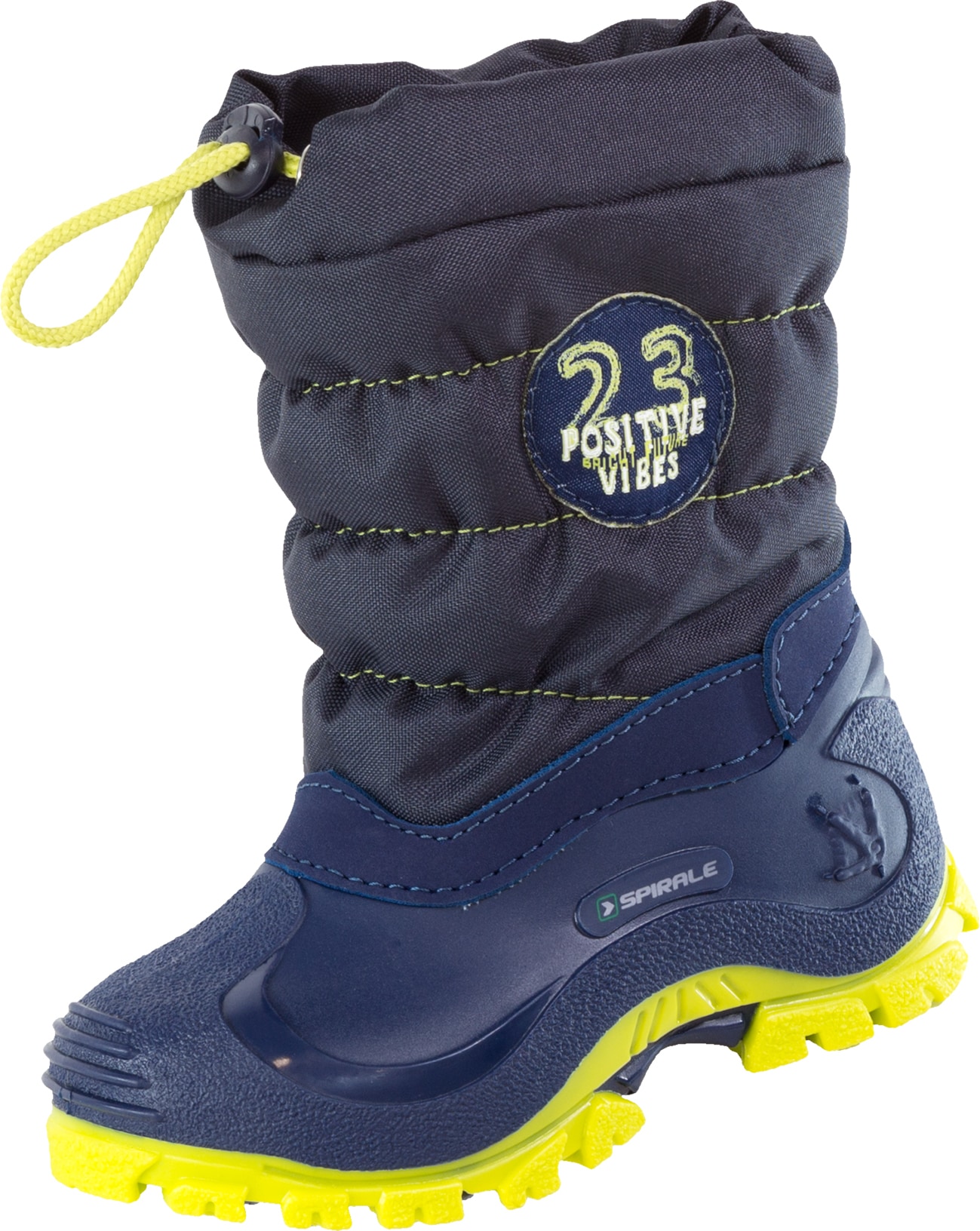 Winterstiefel SPIRALE "Winterstiefel Eric blau" Gr. 22, blau, 22, Schuhe, Winterstiefel