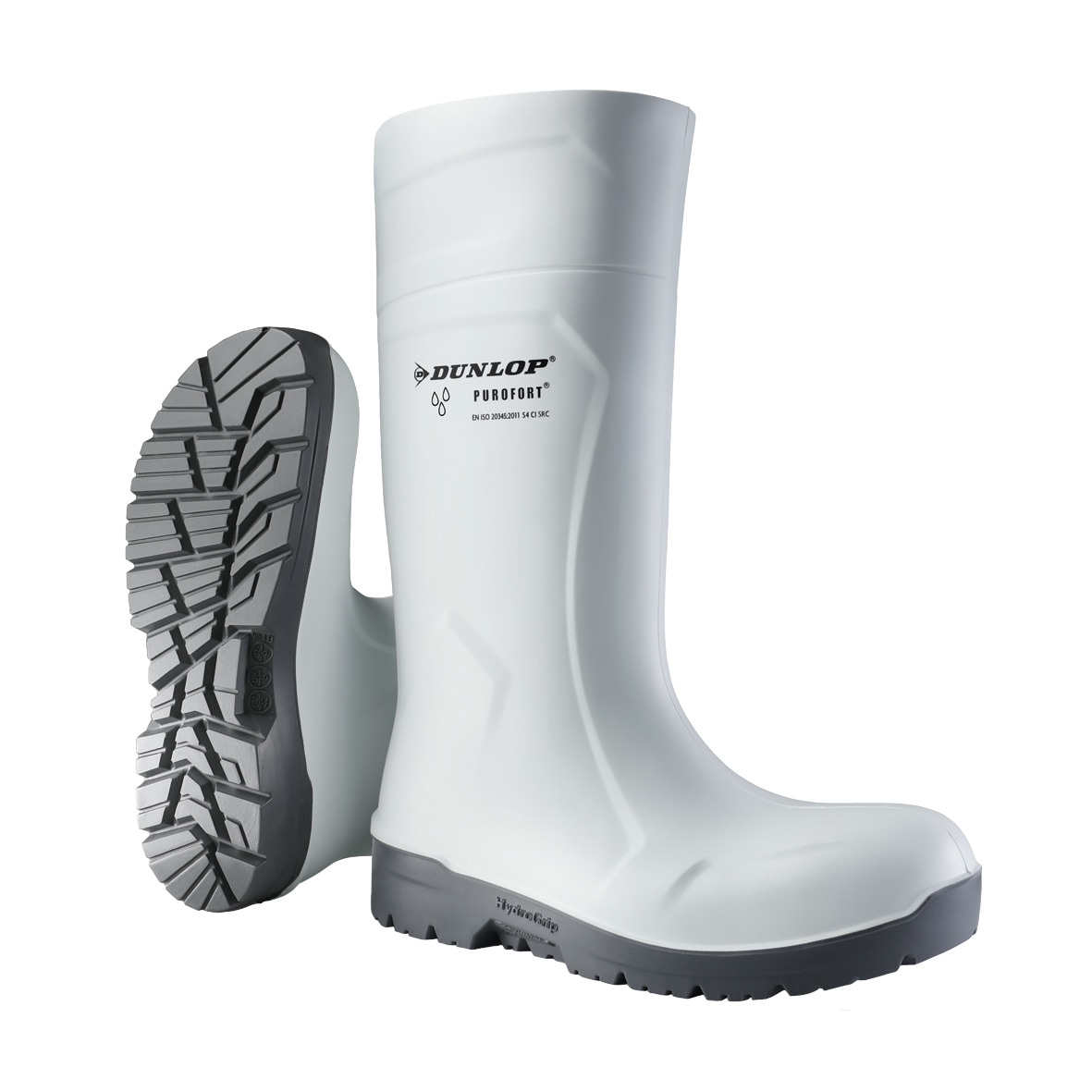 Sicherheitsstiefel DUNLOP "Purofort HydroGrip safety" Gr. 46, weiß, 46, Obermaterial: 100% Textilmaterial TEXMAT., Schuhe Image