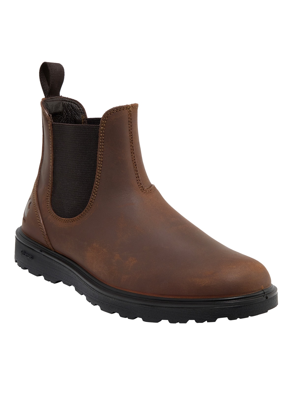 Berufsschuh CARHARTT "Berufsschuhe 400022-201 Carhartt Chelsea" Gr. 42, braun (dunkelbraun), 42, Obermaterial: 50% Rindsleder Leather cow. 50% Lammleder LEL., Schuhe
