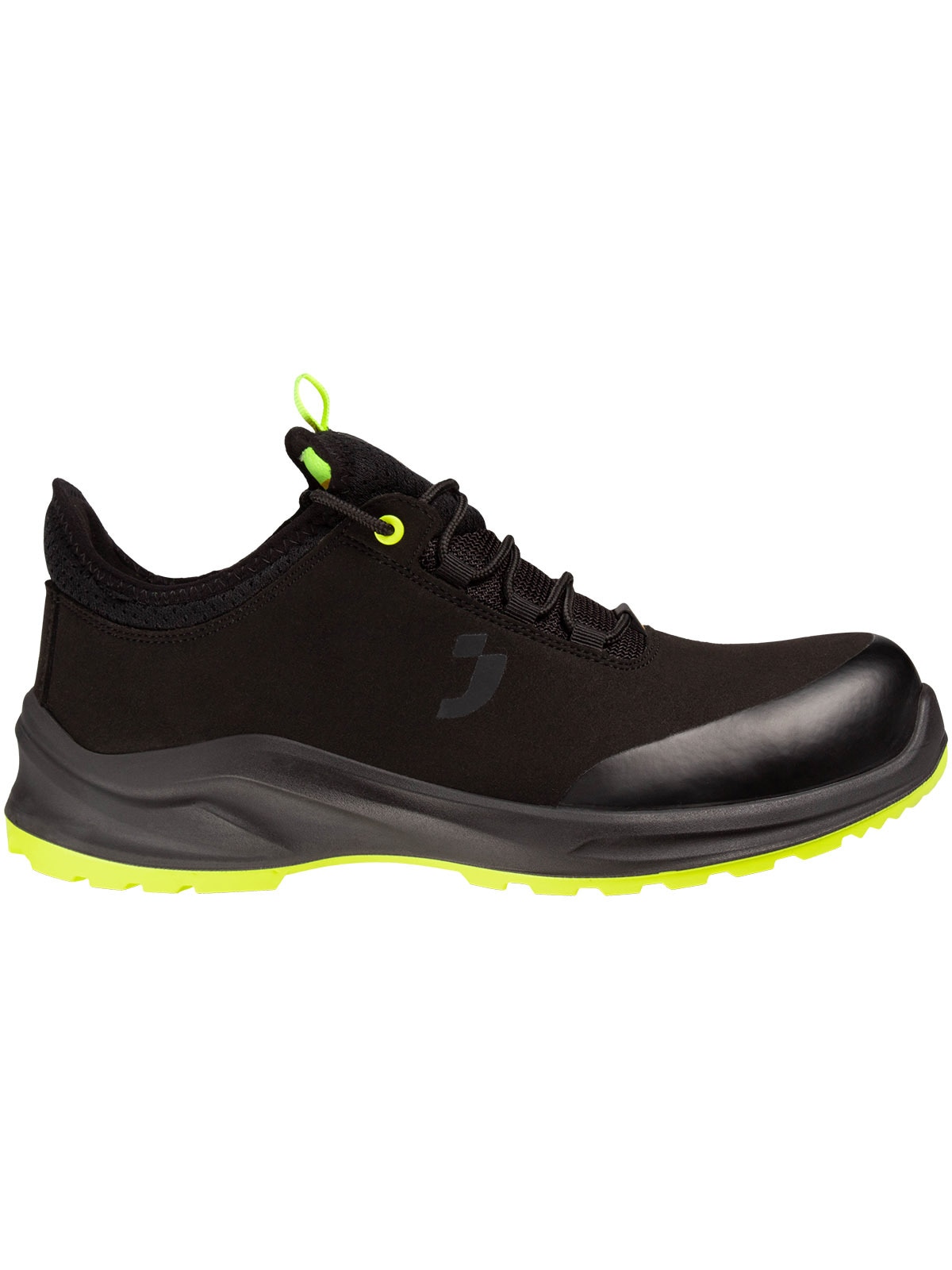 Sicherheitsschuh SAFETY JOGGER WORKS "Sicherheitsschuhe 012039 Safety Jogger Modulo" Gr. 39, schwarz (schwarz, grün), 39, Schuhe
