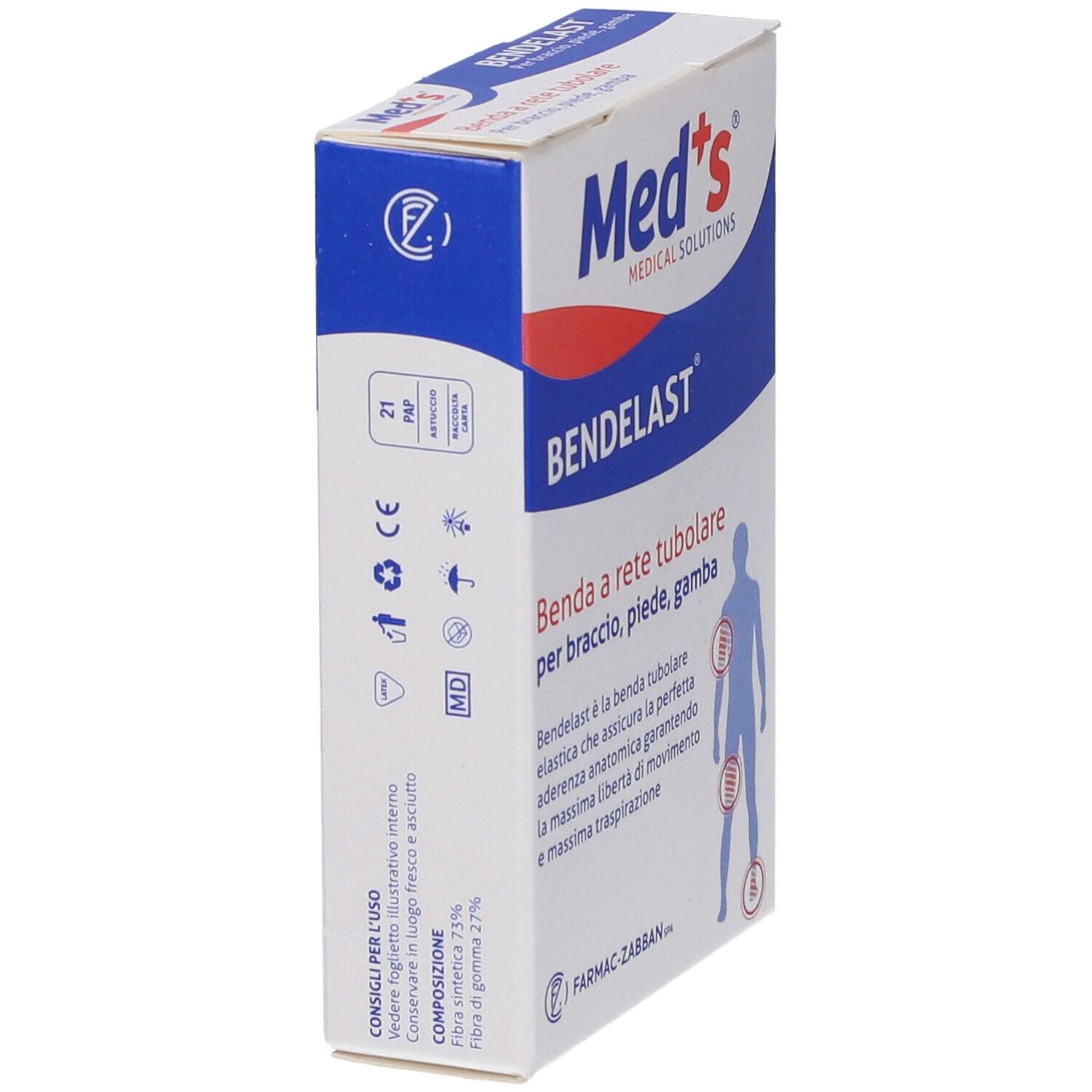 Rete Elastica Braccia Piedi Gambe 1 St