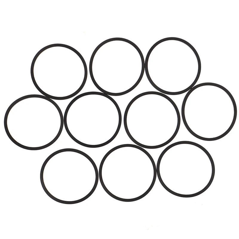 10PCS Black DVD Disk Drive Rubber Belts Replacement for Xbox 360 DiscTray Accessories