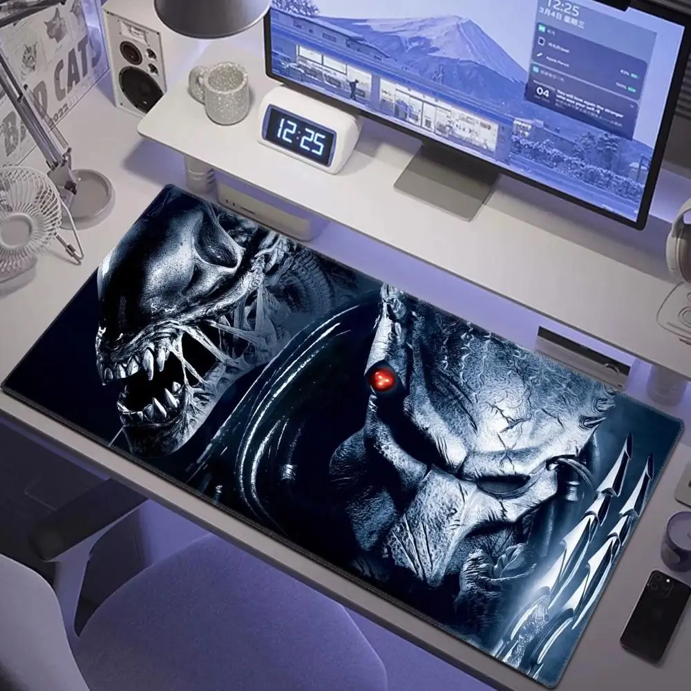 Predator Krieger Muster Alien Monster Mauspad Computer Custom Desktop Mauspad MousePad Mauspad Anti-Rutsch Weicher Teppich Image