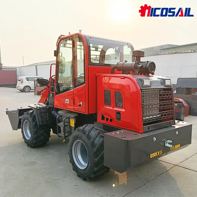 Teleskoplader mit Einstellbarer Lenkung, Optionaler Kabine für Bauarbeiten in Kalten Regionen Image