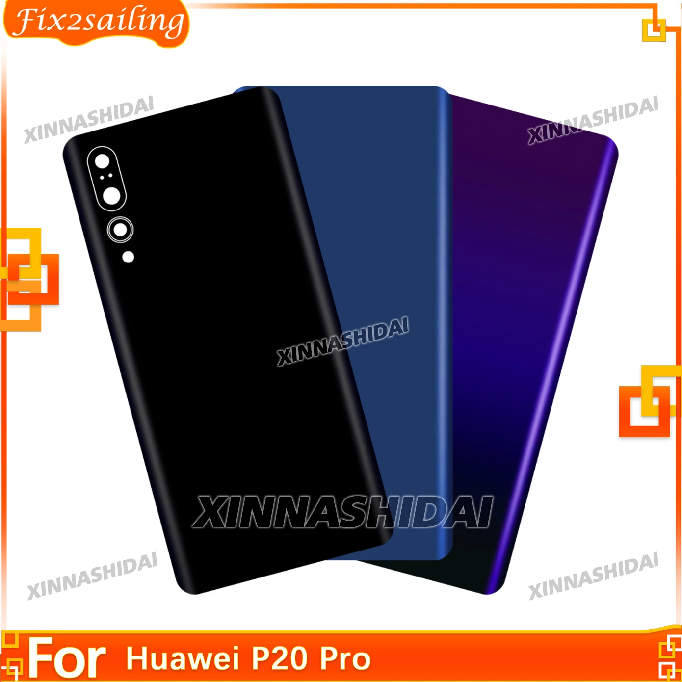 Getestet 100% Batterie-Rückabdeckung für Huawei P20 Pro Mobiltelefon Ersatzteile für Huawei P20 Pro Image