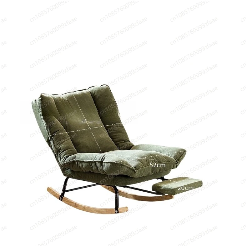 Einzelsofa, Wohnzimmer, fauler Schaukelstuhl, verstellbarer Schaukelstuhl für Erwachsene