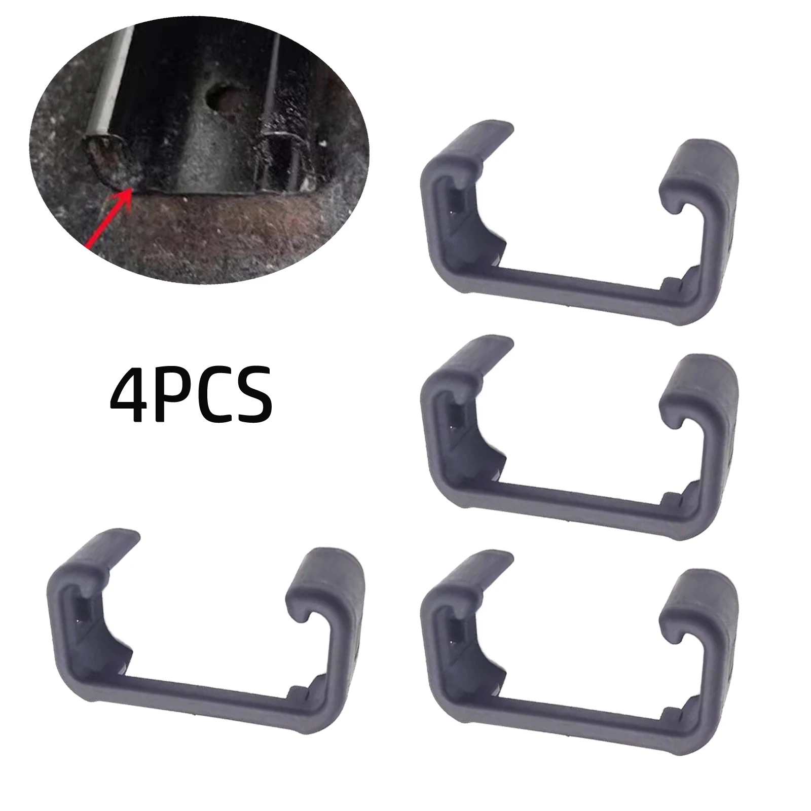 4 stücke Auto Sitz Rutsche Schiene Blanking Kappe 5N0881347A Für Polo Für Tiguan Für Sharan Automotive Innen Sitz Zubehör Image