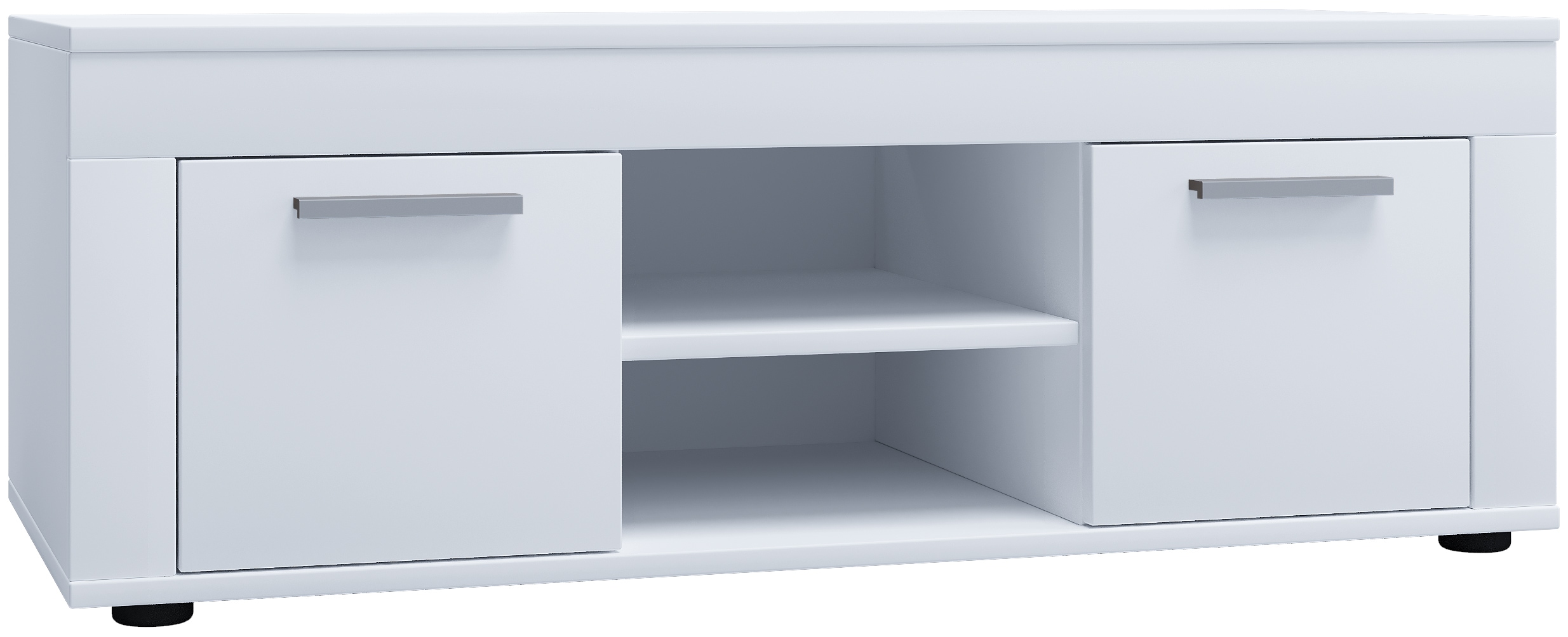 Wohnzimmertisch VCM "Holz TV Lowboard Möbel Fernsehschrank Usilo L", weiß, B:102cm T:45cm, Sideboards, TV-Sideboard