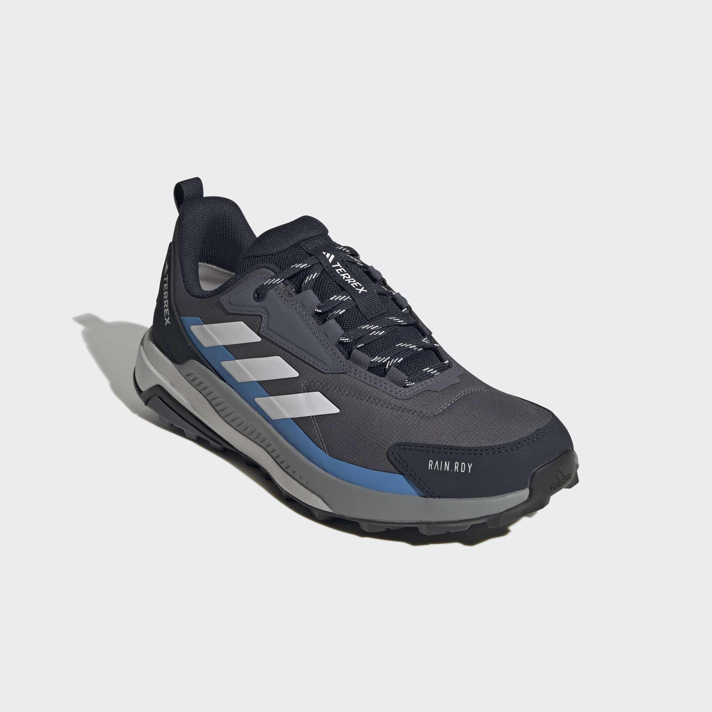 Wanderschuh ADIDAS TERREX "TERREX ANYLANDER RAIN.RDY", Herren, Gr. 46, aurora onix, dash grau, legend ink, Textil, Schuhe Wanderschuh, wasserdicht