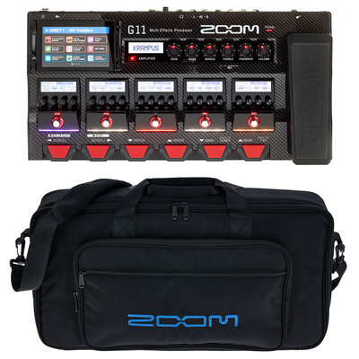 Zoom G 11 Guitar Effect/Bag Bundle